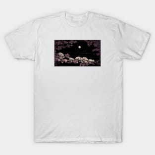 Moonlit Cherry Blossom 3 T-Shirt